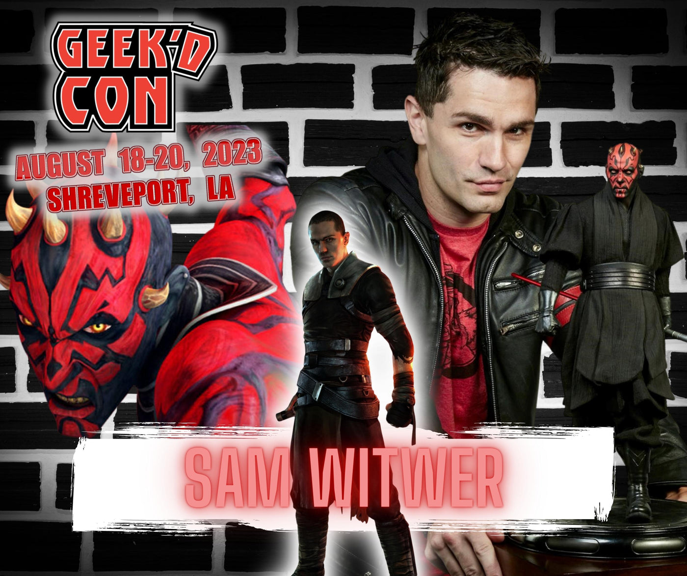 Sam Witwer Official Autograph Mail-In Service - Geek'd Con 2023