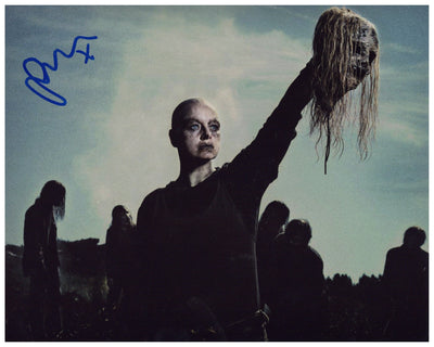 Samantha Morton Signed Alpha The Walking Dead 8x10 Photo Autographed ACOA