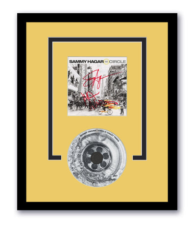 Sammy Hagar Autographed Signed 11x14 Framed CD Van Halen Crazy Times ACOA