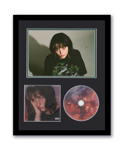 Sasha Alex Sloan Autographed 11x14 Custom Framed CD I Blame The World ACOA 5