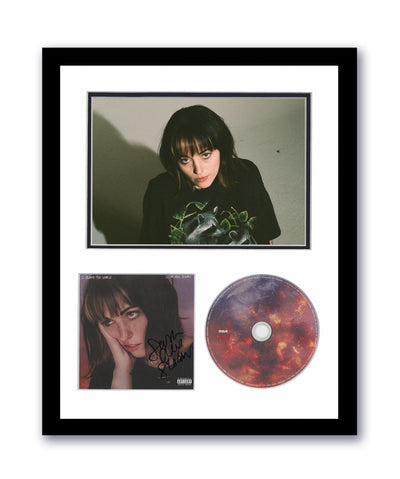 Sasha Alex Sloan Autographed 11x14 Custom Framed CD I Blame The World ACOA 6