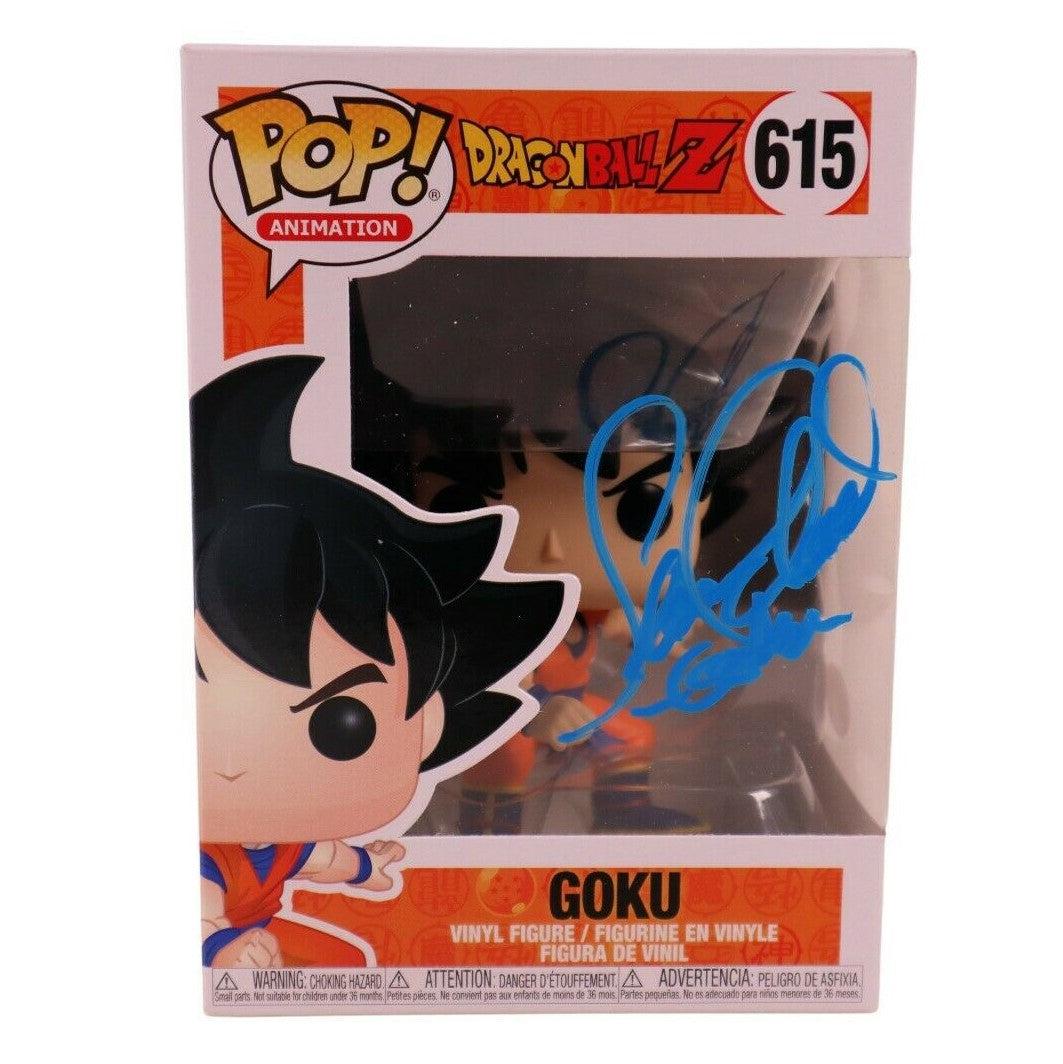 Sean Schemmel Autographed Funko Pop Dragon Ball Z Goku Signed JSA COA 615