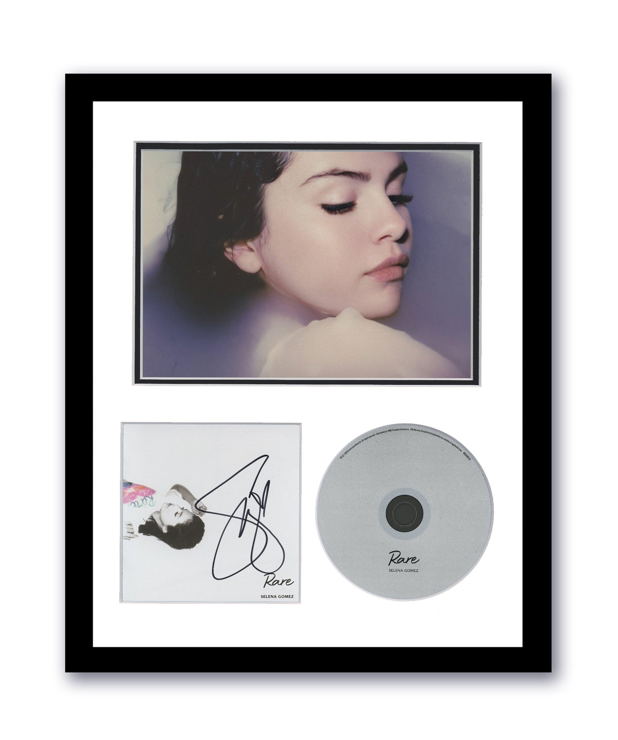 Selena Gomez Autographed Signed 11x14 Custom Framed CD Rare ACOA