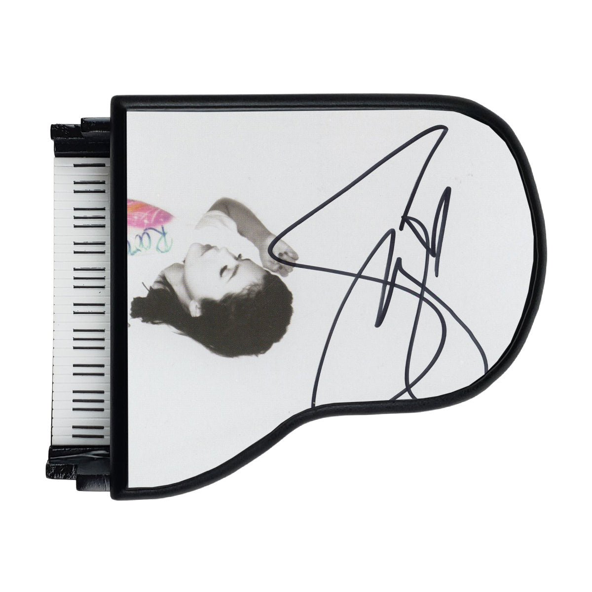 Selena Gomez Autographed Signed Custom Toy Mini Piano Rare ACOA