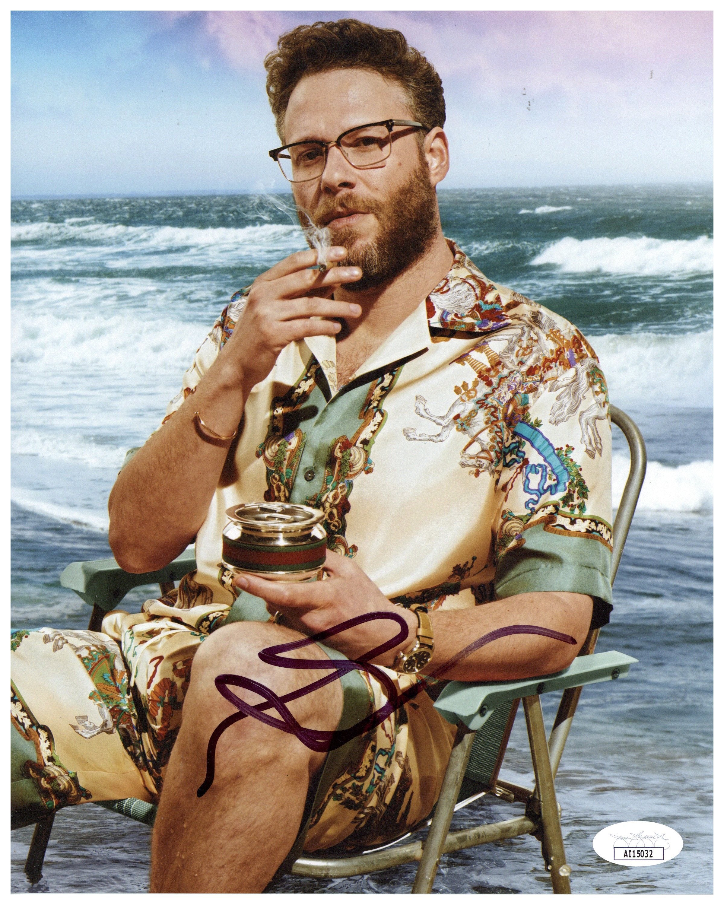 Seth Rogan Signed 8x10 Photo Autographed JSA COA – Zobie Productions