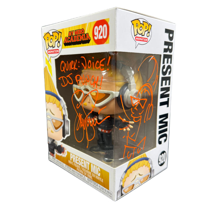 Sonny Strait Signed Funko POP My Hero Academia Present Mic