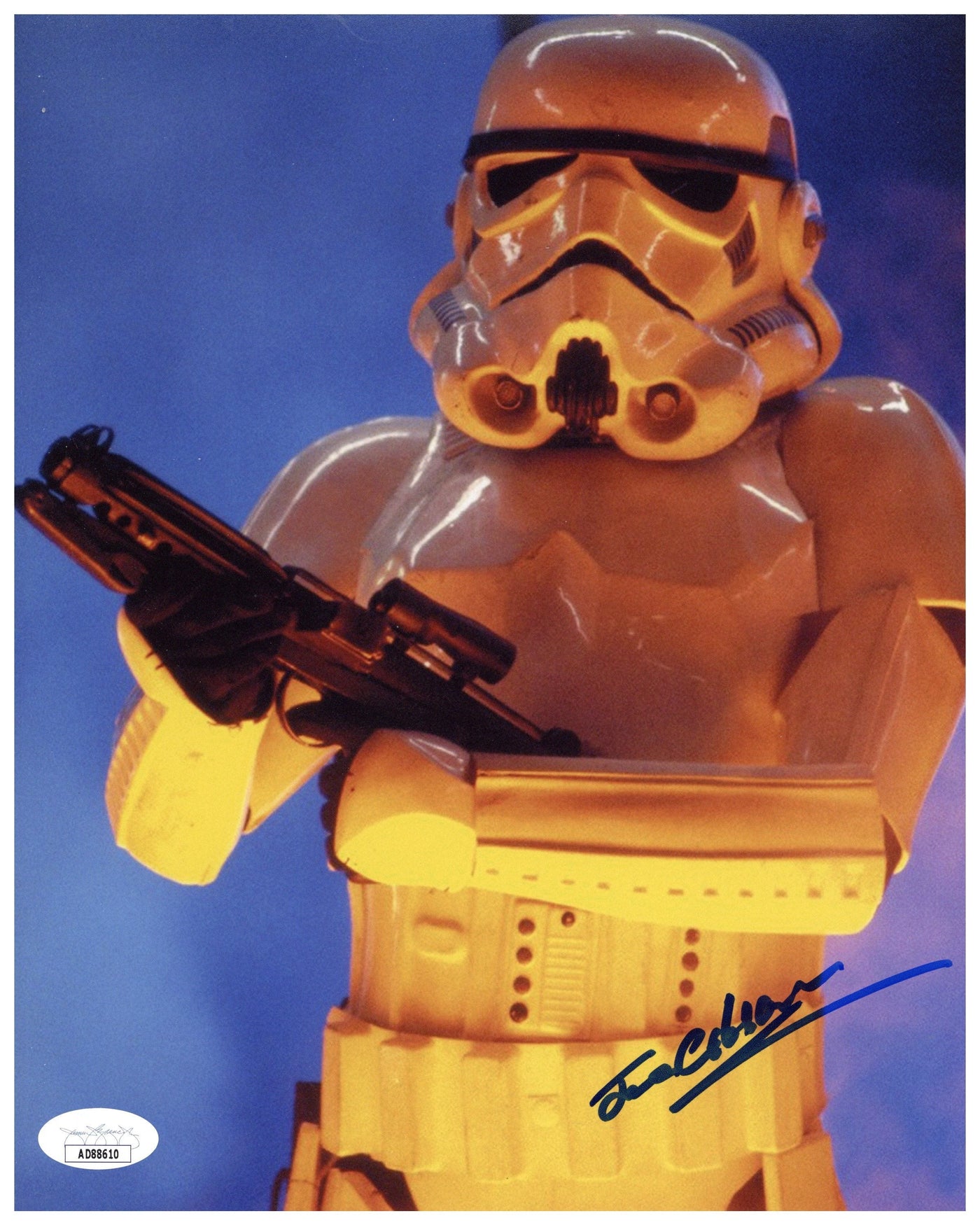 Star Wars Stormtrooper Joe Gibson Autographed 8x10 Photo Beckett COA
