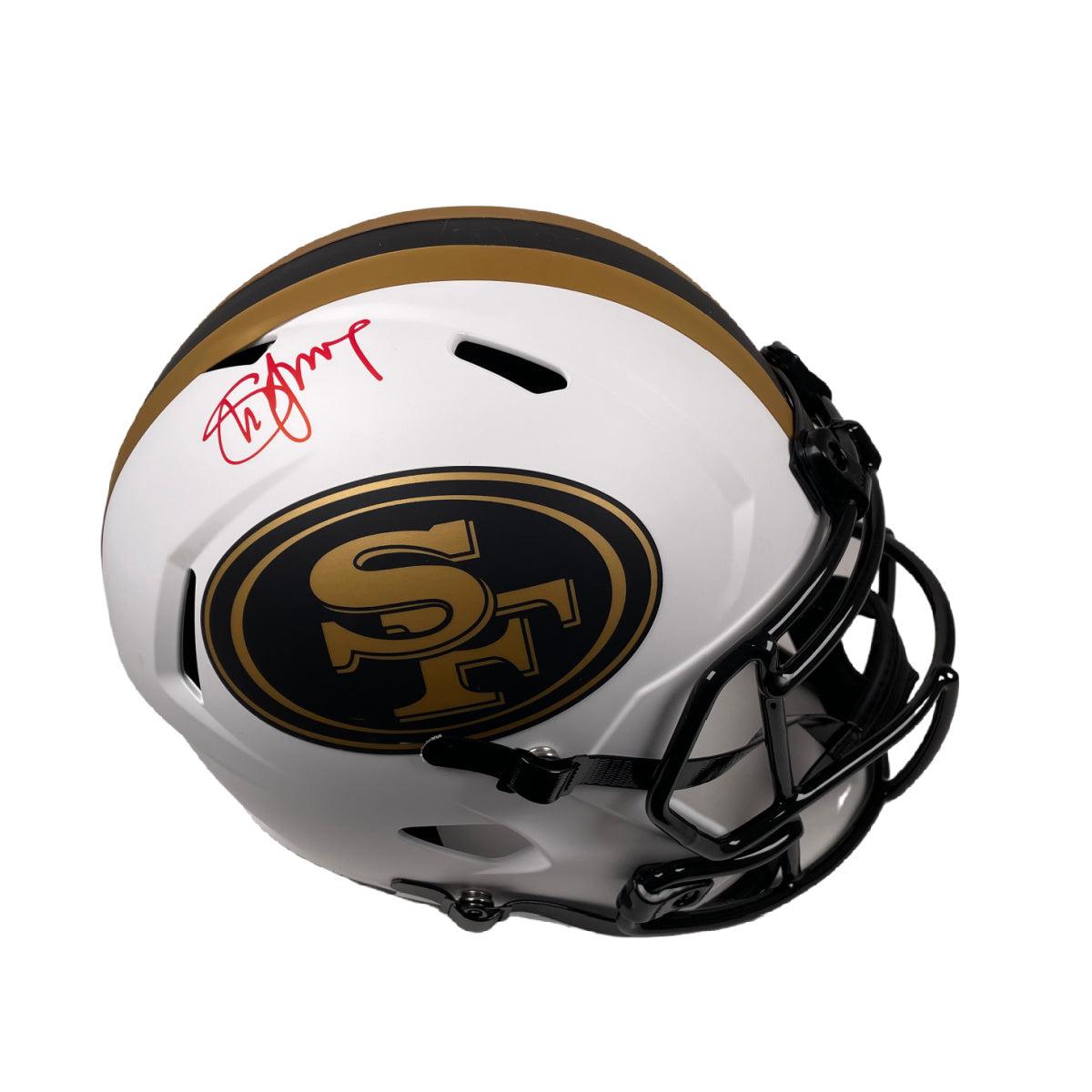 Steve Young Signed San Francisco 49ers Speed Full Size Lunar NFL Helmet COA