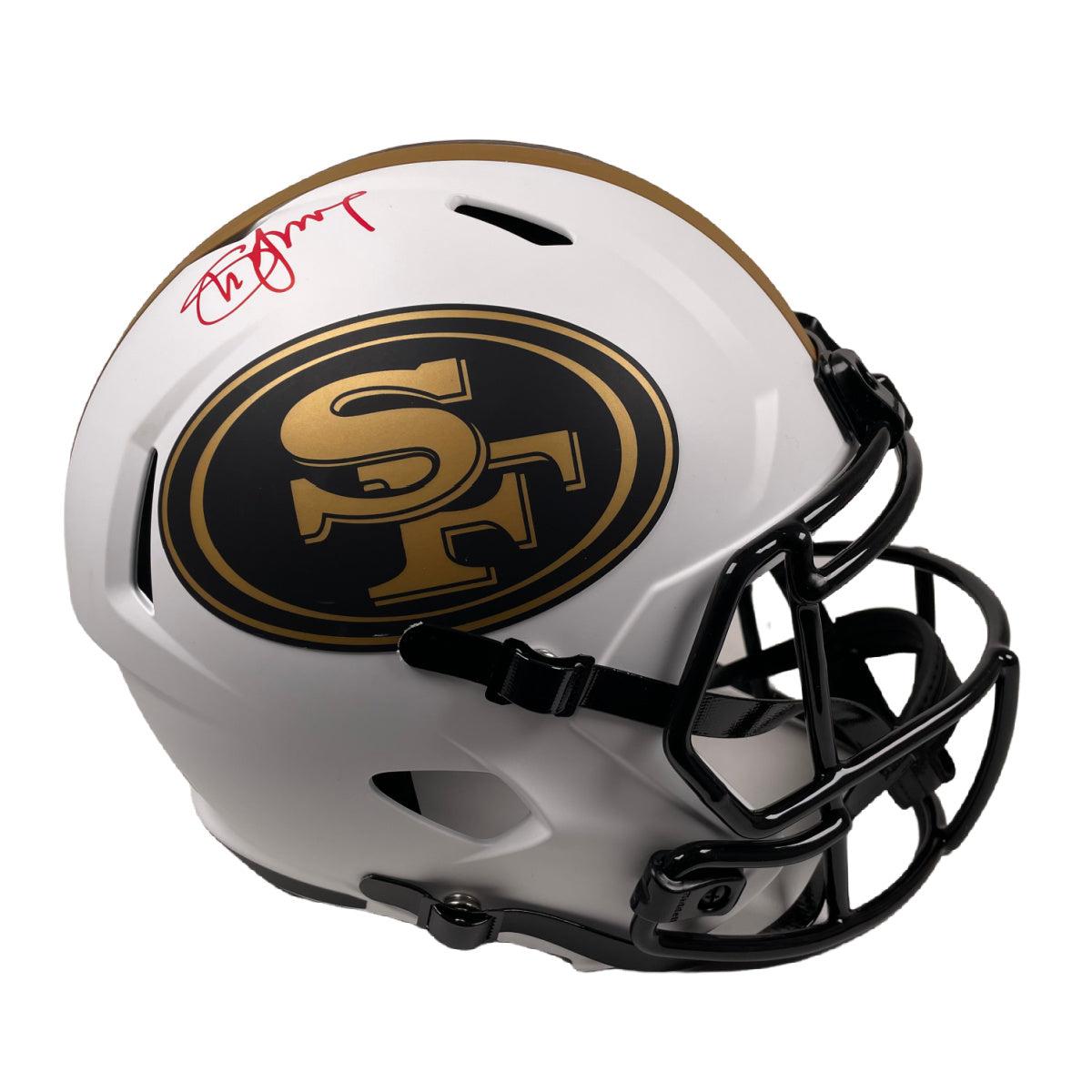 Steve Young Signed San Francisco 49ers Speed Full Size Lunar NFL Helmet COA