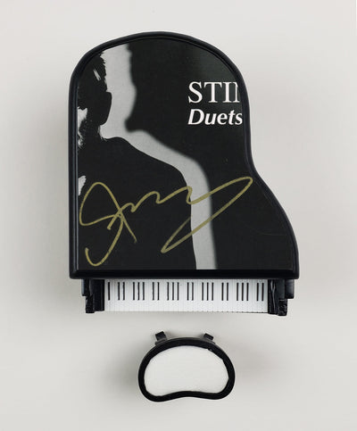 Sting Autographed Signed Custom Toy Mini Piano Duets ACOA