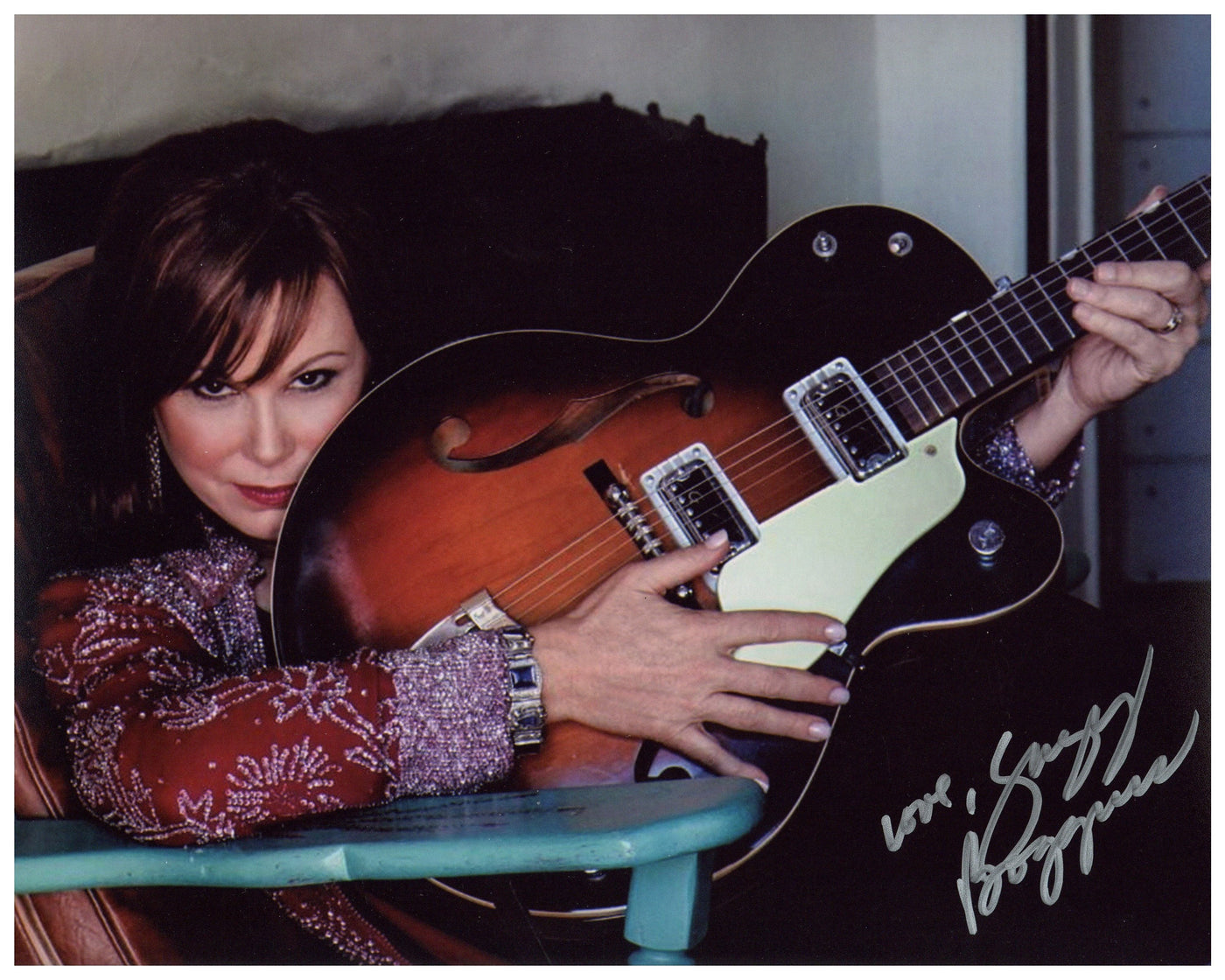 Suzy Bogguss Signed 8x10 Photo Country Music Autographed ACOA
