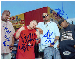 Image of Swishahouse Signed 8x10 Photo Paul Wall Michael Watts Slim Thug Mike Jones PSA COA