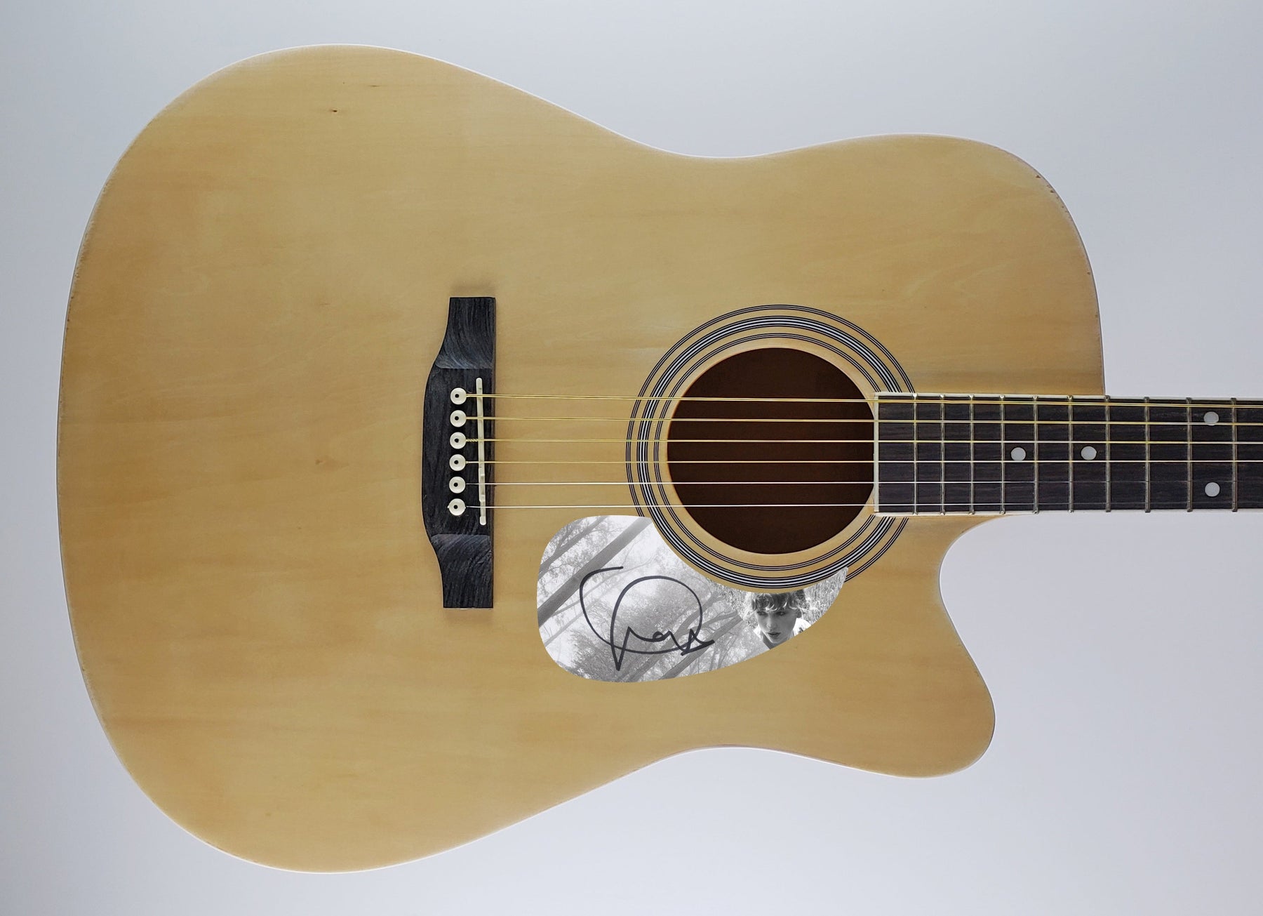 Taylor Swift Autographed Signed Acoustic Guitar ACOA Zobie Productions