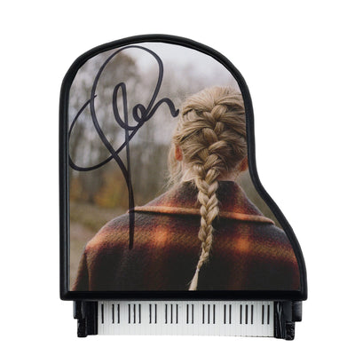 Taylor Swift Autographed Signed Custom Toy Mini Piano Evermore ACOA