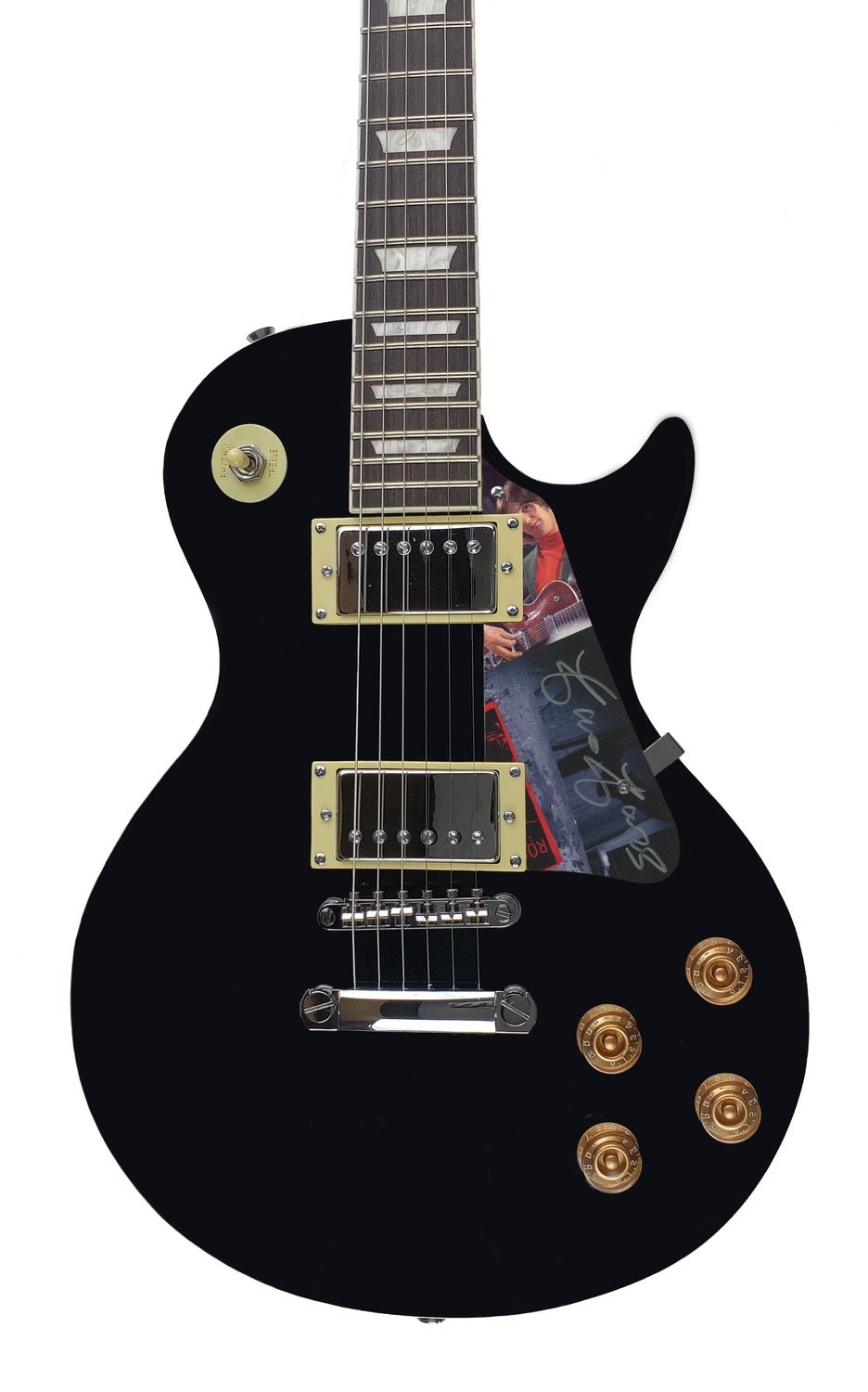The Kinks Dave Davies Autographed Signed Electric LP Guitar ACOA