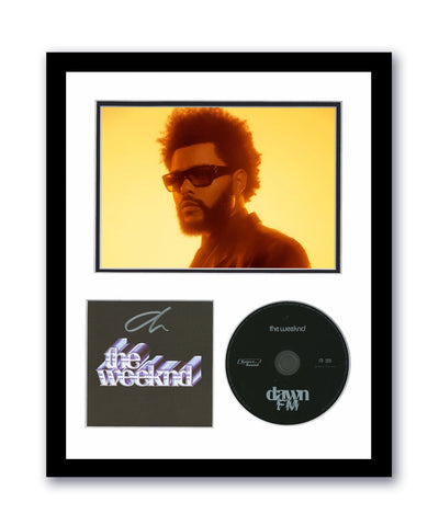 The Weeknd Autographed Signed 11x14 Framed CD Dawn FM ACOA 2