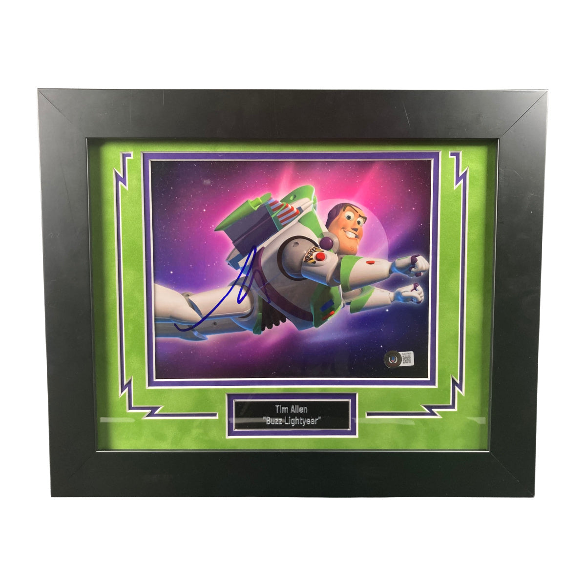 Tim Allen Signed 8x10 Photo Toy Story Framed Authentic Autographed BAS COA