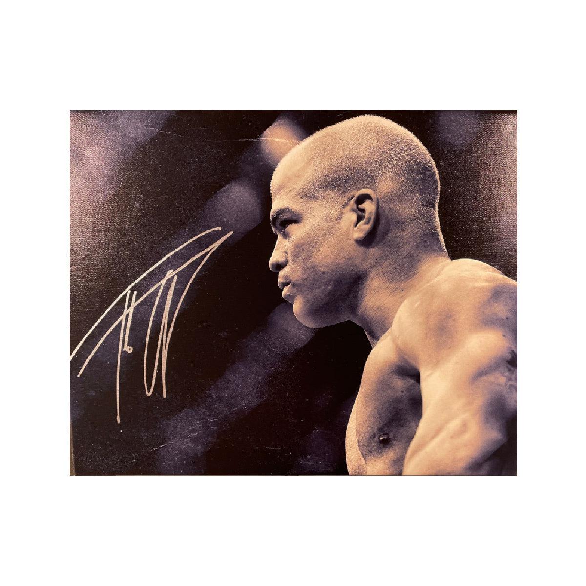 Tito Ortiz Signed 16x20 Canvas UFC Champion Autographed JSA COA