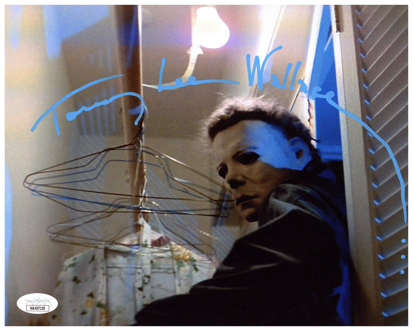 Tommy Lee Wallace Signed 8x10 Photo Halloween 1978 Michael Myers Autographed JSA