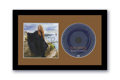 Tori Amos Autographed Signed 7x12 Custom Framed CD Look Ocean To Ocean ACOA 2