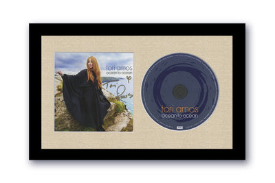 Tori Amos Autographed Signed 7x12 Custom Framed CD Look Ocean To Ocean ACOA 3