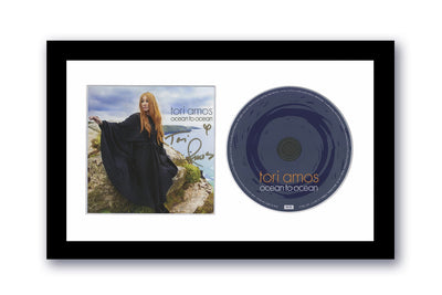 Tori Amos Autographed Signed 7x12 Custom Framed CD Look Ocean To Ocean ACOA 4