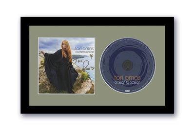 Tori Amos Autographed Signed 7x12 Custom Framed CD Look Ocean To Ocean ACOA