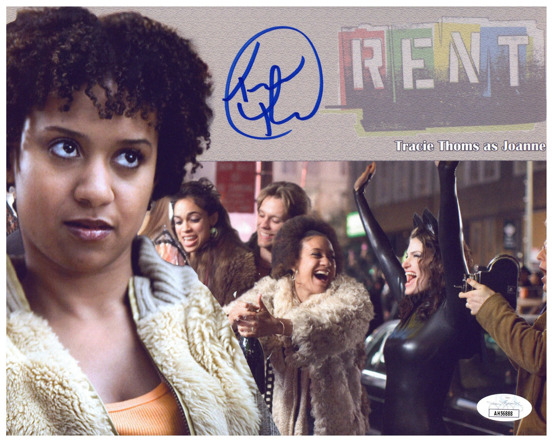 Tracie Thoms Signed 8x10 Phoot RENT Autographed JSA COA – Zobie Productions, image size:1080x864