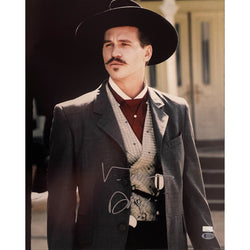 Image of Val Kilmer Autographed 16x20 Photo Doc Holliday Tombstone Signed BAS COA