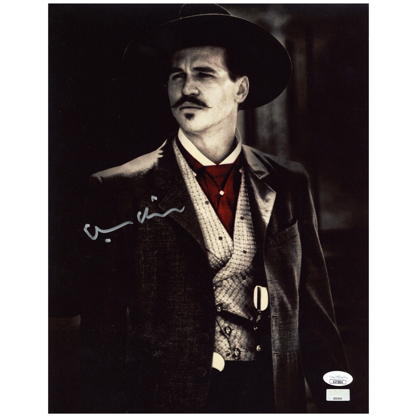 Val Kilmer Signed 11x14 Photo Tombstone Doc Holliday Autographed JSA COA