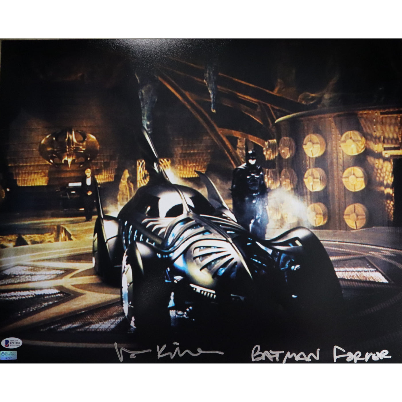 Val Kilmer Signed 16x20 Photo Batman Forever Autographed BAS COA