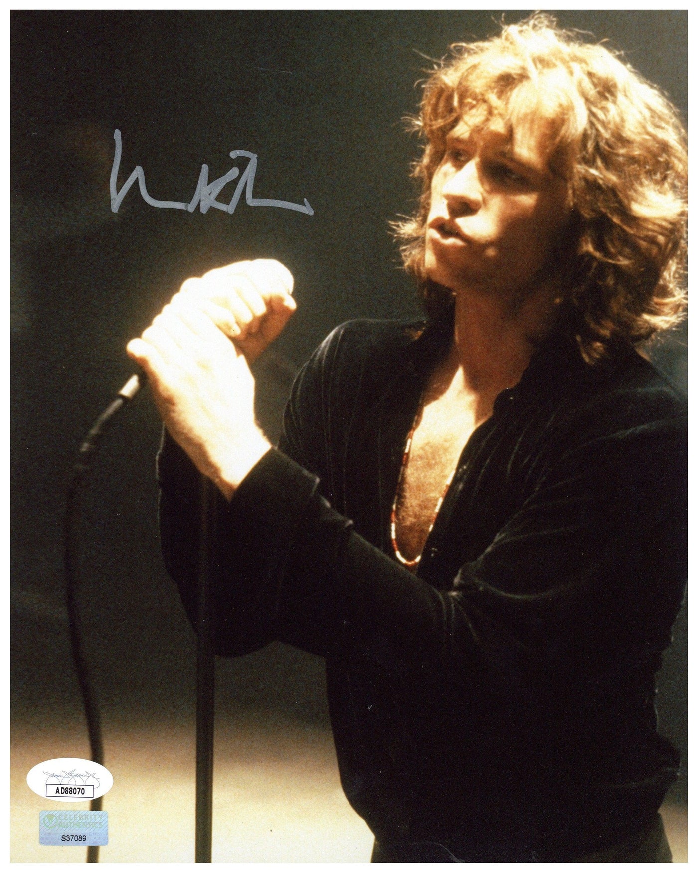 Val Kilmer Signed 8x10 Photo The Doors Jim Morrison Autographed JSA COA