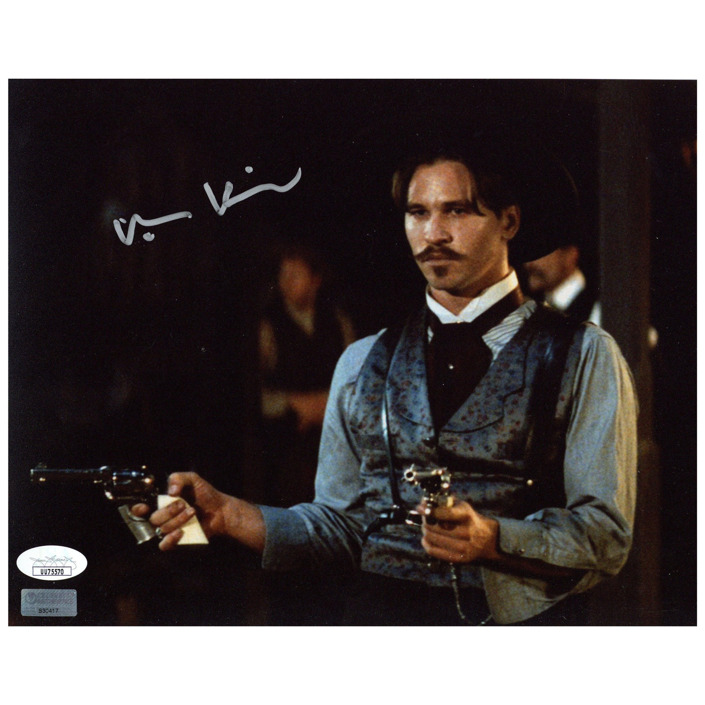 Val Kilmer Signed 8x10 Photo Tombstone Doc Holliday Autographed JSA COA