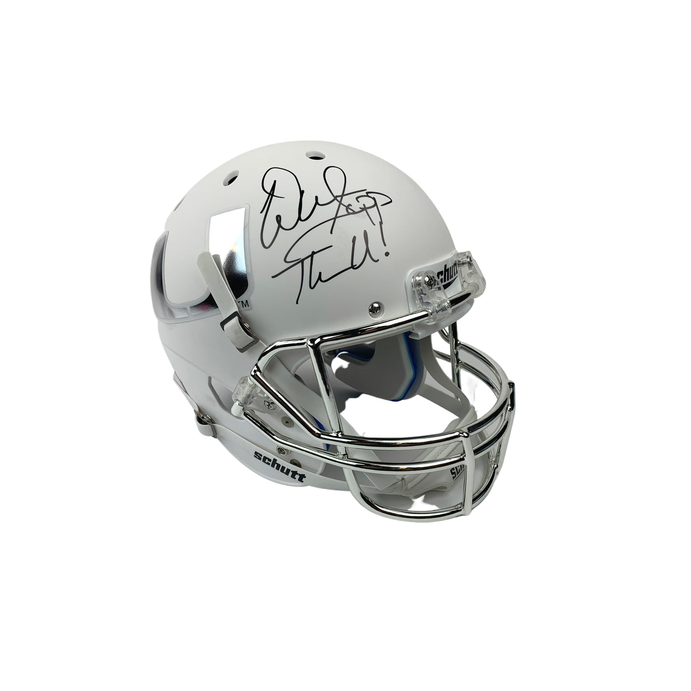 Warren Sapp Autograph Full Size Helmet University of Miami "The U" Signed BAS COA