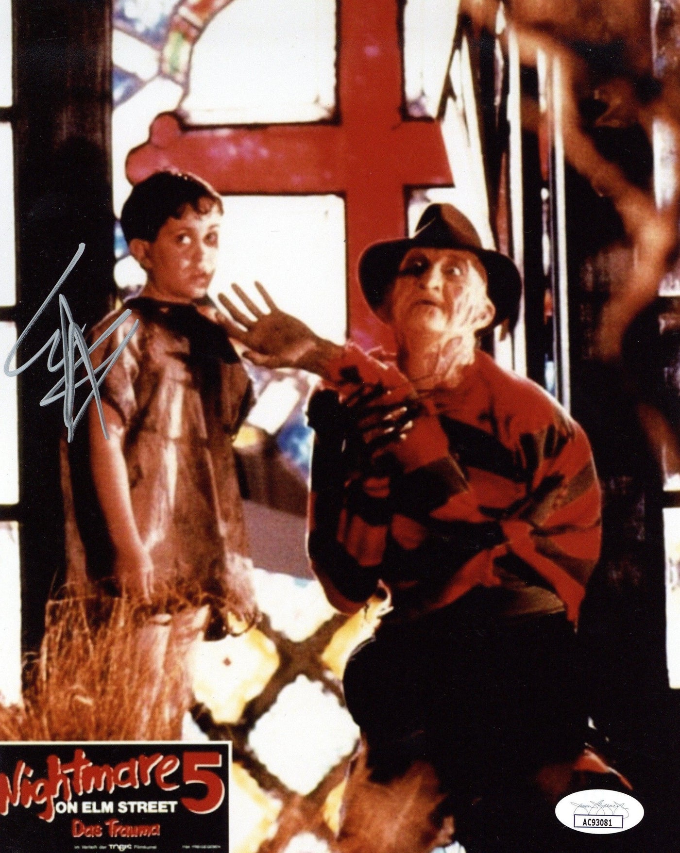 Whit Hertford Signed 8x10 Photo Nightmare on Elm Street Autographed JSA COA 2