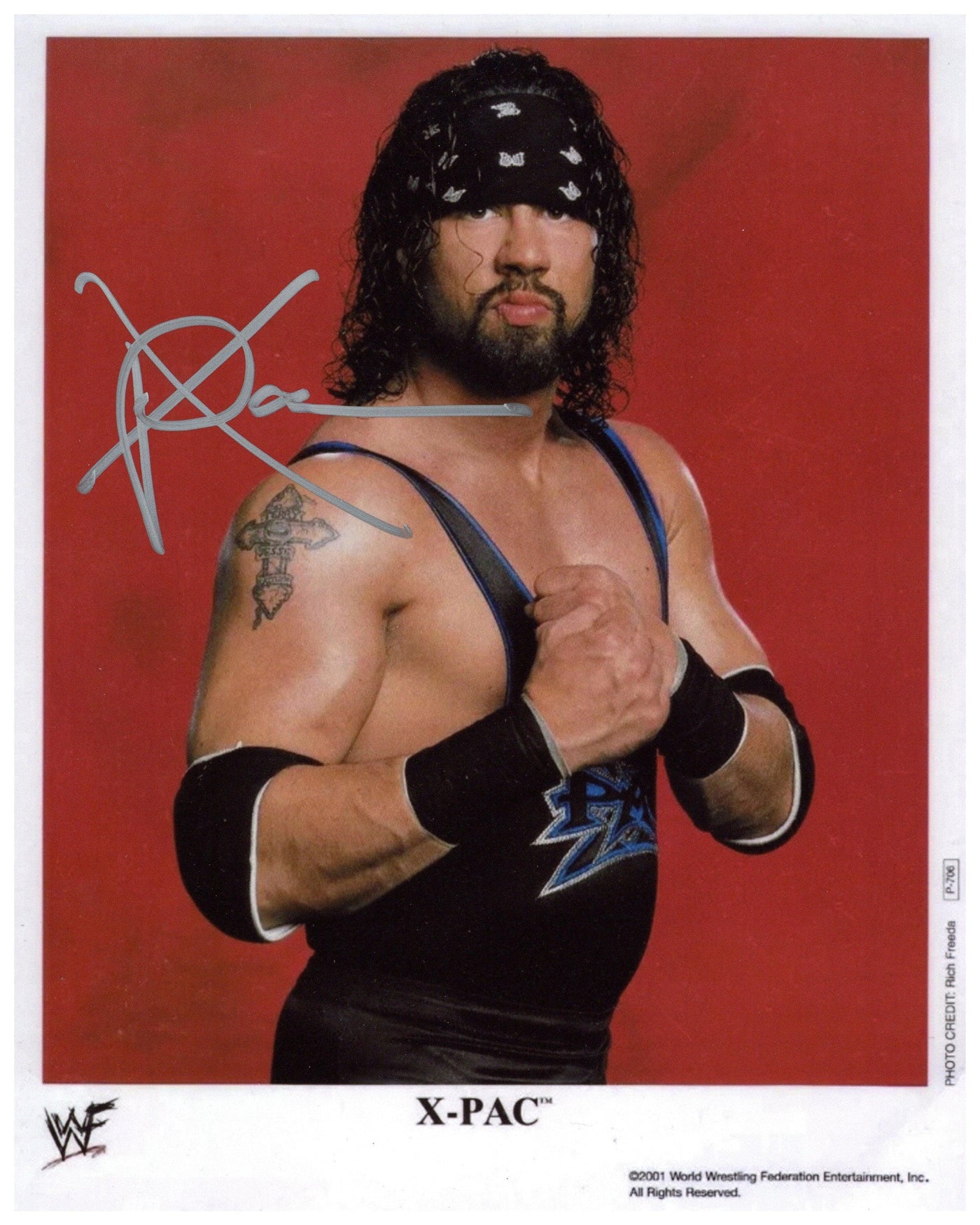 X-Pac Signed 8x10 Photo WWF Autographed Zobie COA #2