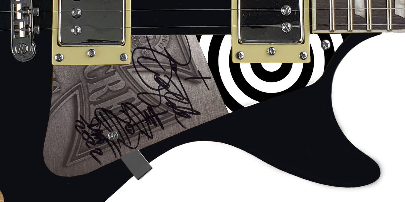 Zakk Wylde Autographed Signed Electric LP Guitar Black Label Society Ozzy ACOA