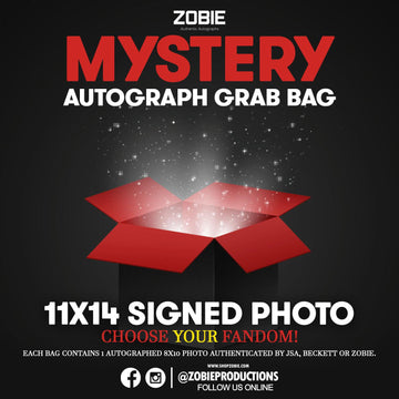 Zobie Mystery Autograph Grab Bag - 11x14 Photo