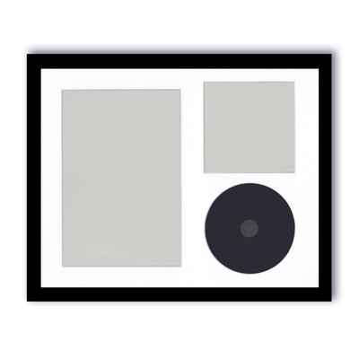 Zobie Professional Custom Framing Service - At-Home Framing Kit for CDs with Photo