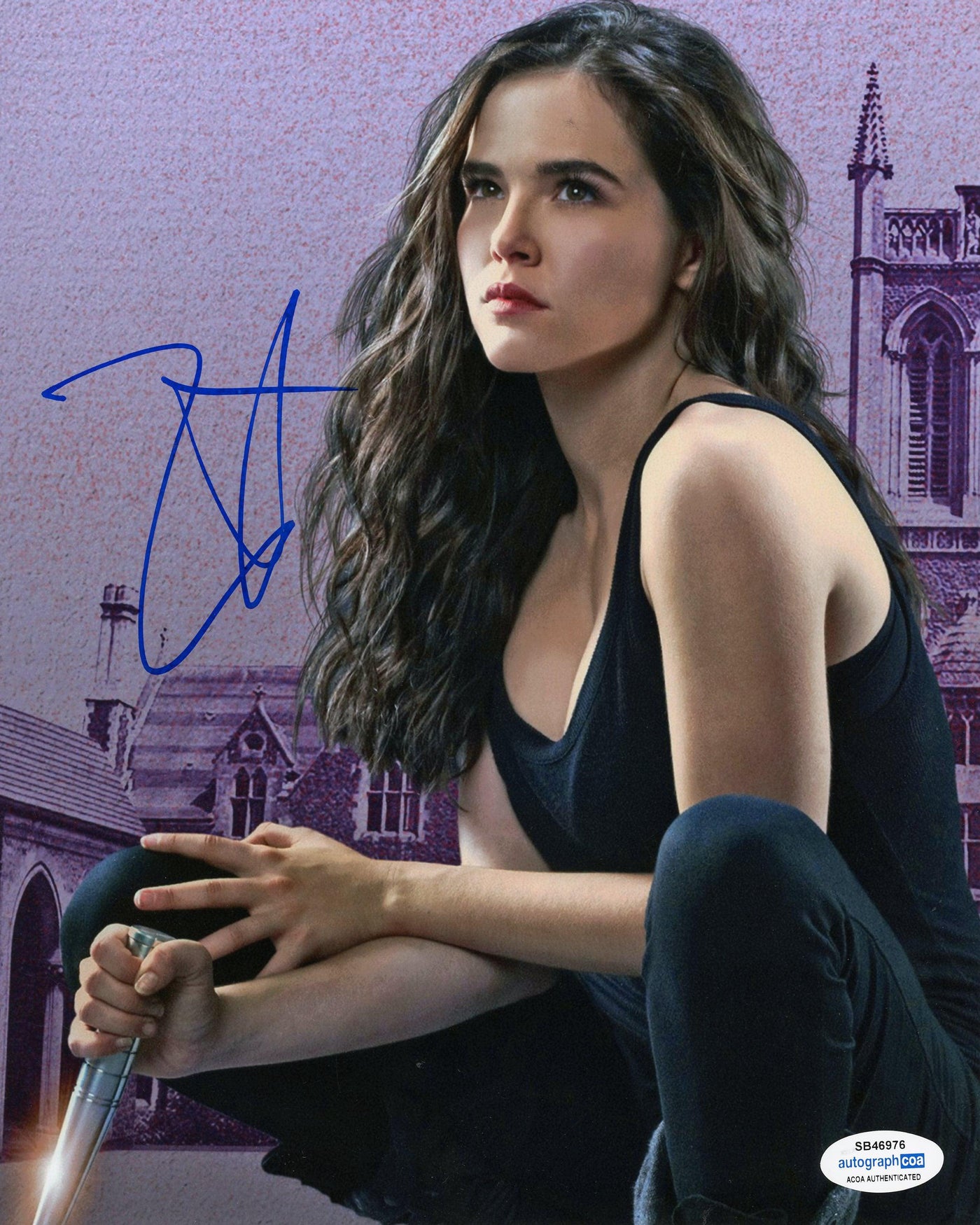 Zoey Deutch Signed 8x10 Photo Vampire Academy Autographed ACOA 3